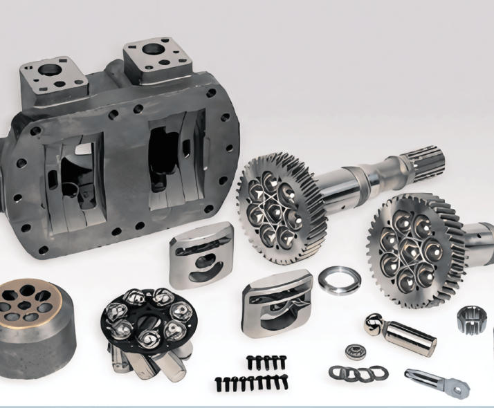 "Complete hydraulic pump repair kit including seals, gaskets, and O-rings for Rexroth A8V172 pump used in Sumitomo SH450-2 excavator">
